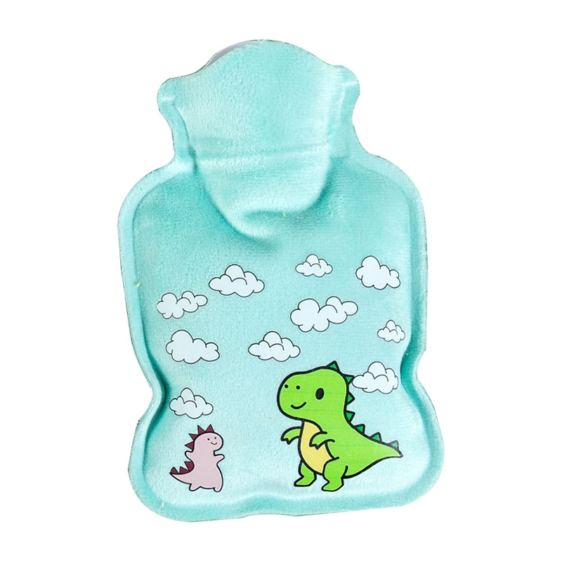 Горячая бутылка для воды, чехол из флиса Cartoon Explosion-Proof, увеличенная 17×11 см / 21.5×14 см