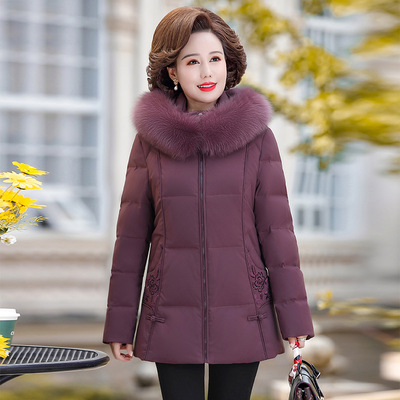2020 New down jacket for winter 90% Duck Fox Fur collar keep warm Fashionable Versatile have cash less than that is registered in the accounts thickening Women's wear