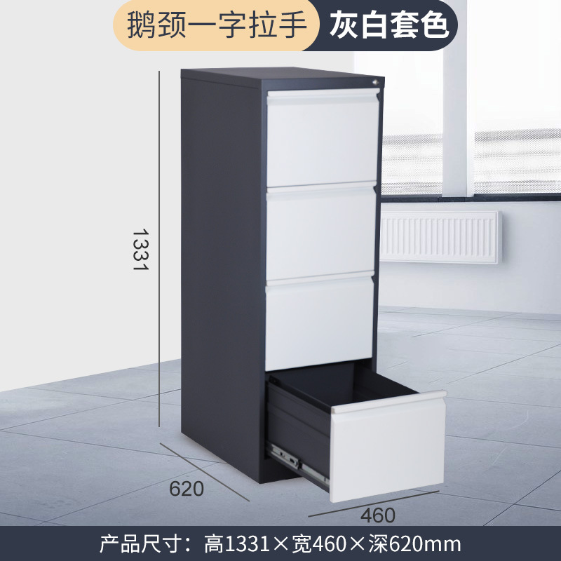 Archivo vertical de tarjetas anchas A4, con 2-4 cajones, para oficina y documentos, suministro al por mayor