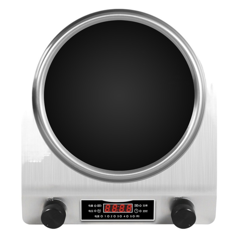 Envío gratuito cocina de inducción hogar 3500W cóncavo estufa comercial de alta potencia al por mayor regulaciones europeas Comercio exterior transfronterizo fabricantes de exportación