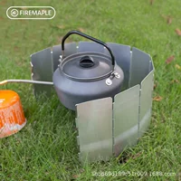 Fire Maple 503 510 наружное лобовое стекло из алюминиевого сплава кемпинговая газовая плита Складная газовая плита для пикника голова карта плита