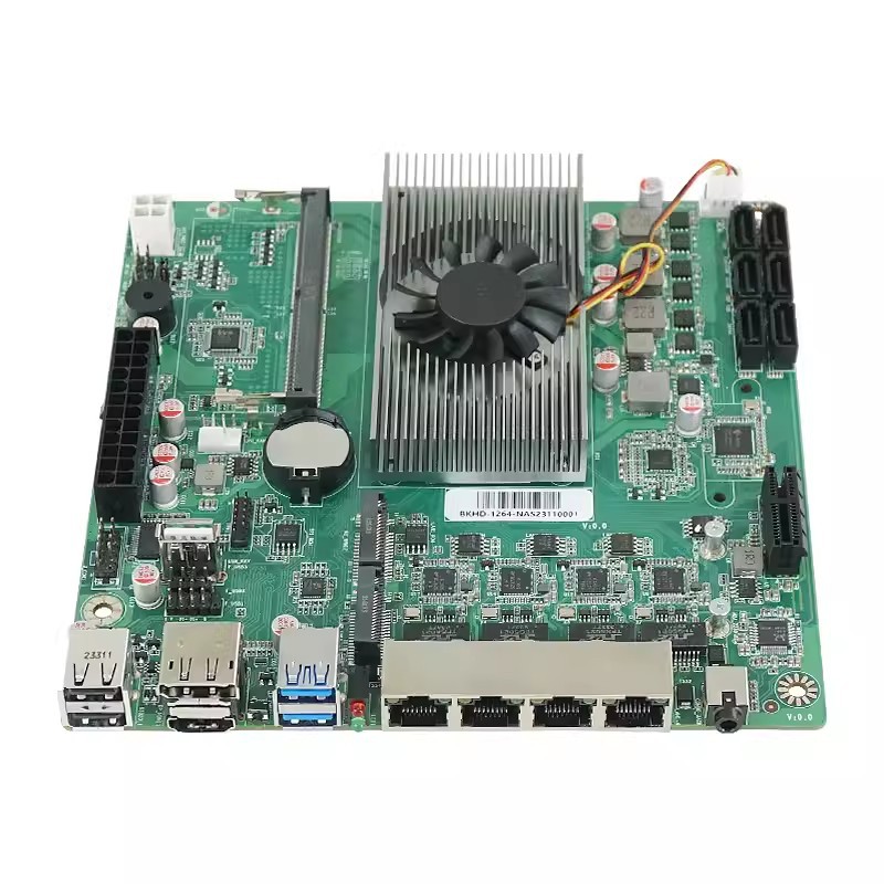 N100 placa base industrial ordenador de enrutamiento suave servidor almacenamiento NAS 12 generación U dual M.26 disco