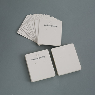 Popular PVC Jewelry Earrings Cardboard Earrings Card Printing Jewelry Card Jewelry Earrings Packaging Card in stock Wholesale