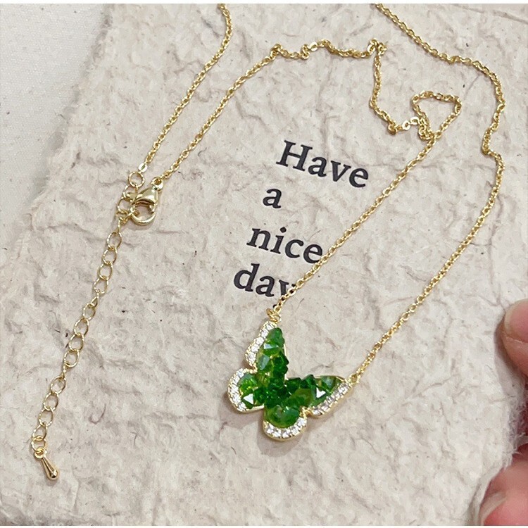 The New "Wizard of Oz" Butterfly Necklace Is a Light Luxury Niche Design, a Hot-Selling New Model with a High-End Feel The New "Wizard of Oz" Butterfly Necklace Is a Light Luxury Niche Design, a Hot-Selling New Model with a High-End Feel