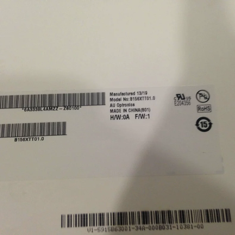 Б156HAN01.0 B156xtT01.0/1/2 Lenovo S510P Z510 S510 сенсорный LCD экран