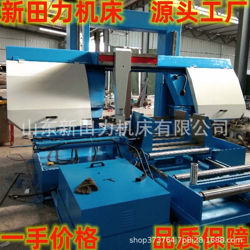 工厂供带锯机GK4280数控龙门线轨锯床80全自动液压卧式金属带锯床