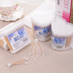 Makeup cotton swab, cotton swab, absorbent cotton swab, double-ended cotton swab, cotton swab, ear swab for makeup removal