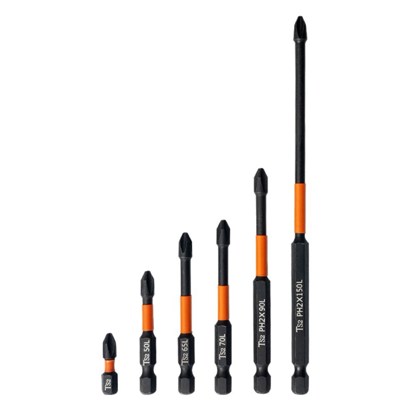 5A черная головка отвертки бутик-отвертка S2 стальная электрическая головка отвертки Крестовая головка отвертки электрическая сильная Магнитная электрическая дрель головка отвертки