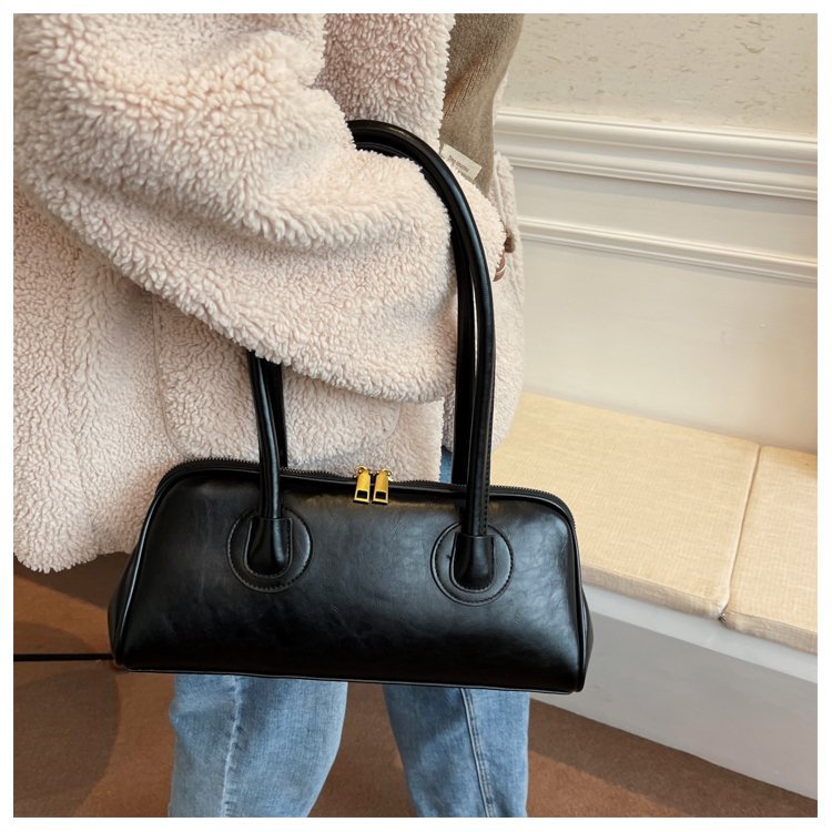 Vintage Large Capacity Pu Leather Shoulder Bag For Women_voghion.com