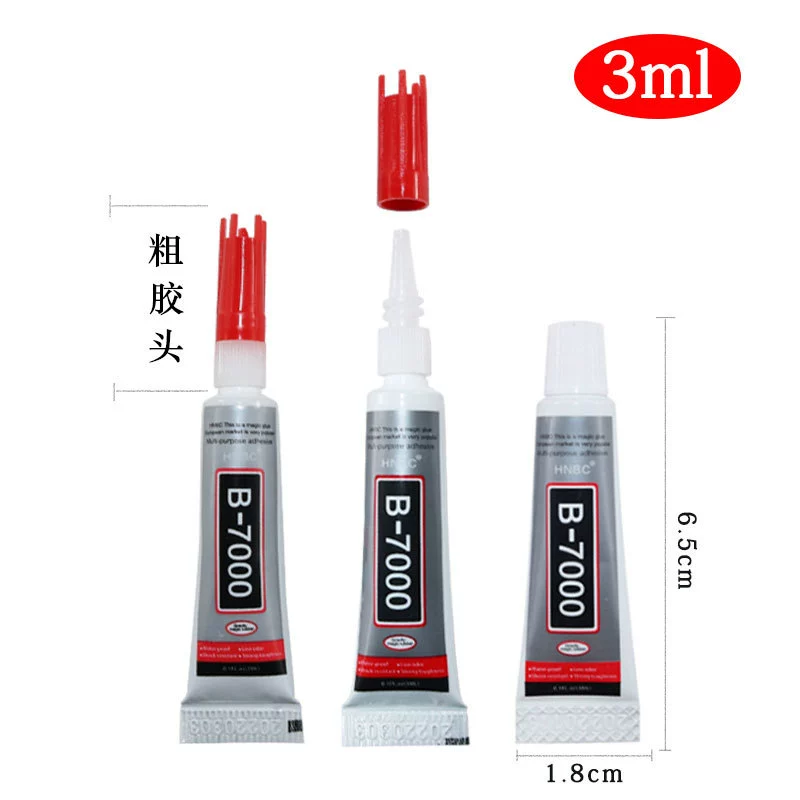 Клей B7000, акриловый клей для ремонта экранов мобильных телефонов, клей для самостоятельного изготовления чехлов для телефонов, высокая вязкость