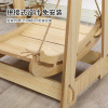 Wooden double-layer swings, Amazon, cat, anti-rollover, pet