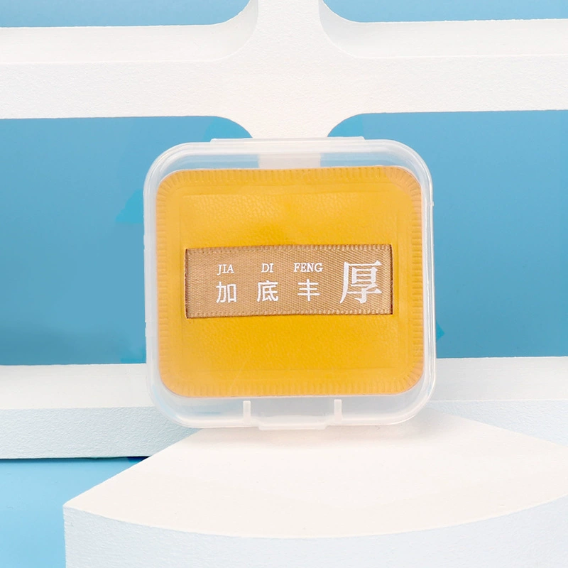 Acrylic soft heel, cotton cosmetic sponge