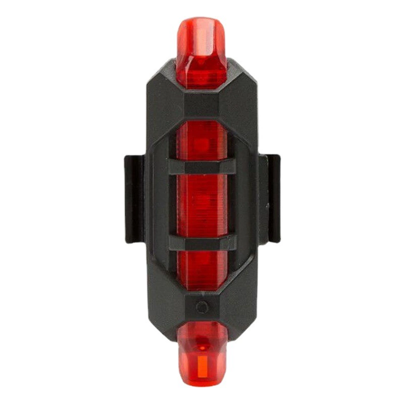 Велосипедный задний фонарь Трансграничная ночная езда оборудование подсветка 5LED Smart Red Mountain Car USB Зарядка Предупреждение фары