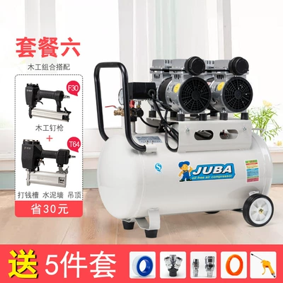 Hava kompressorları – Compressor 220V - package-six-600x2-55lf30-straight-nail-gunst64-steel-nail-gun5-piece-set