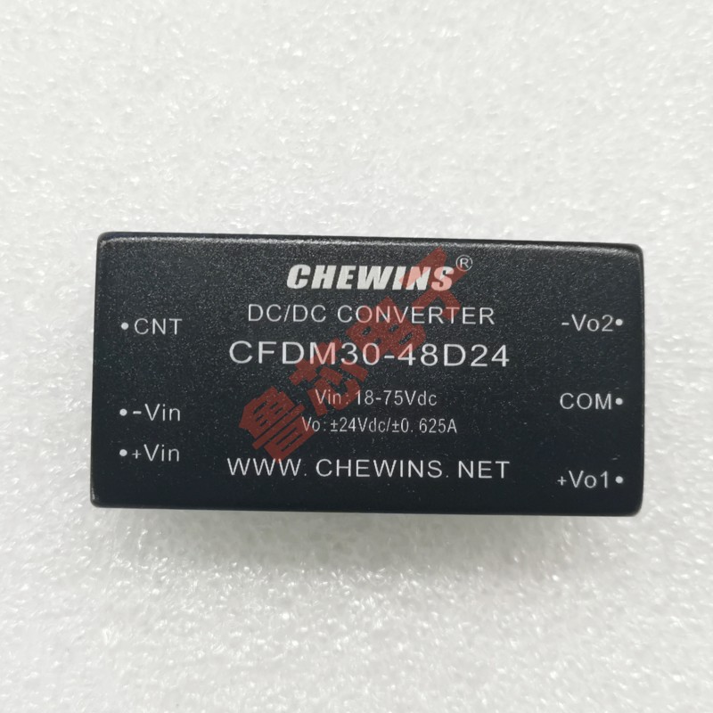 DC-DC电源模块输入48V转正负24V 30W双路输出 CFDM30-48D24