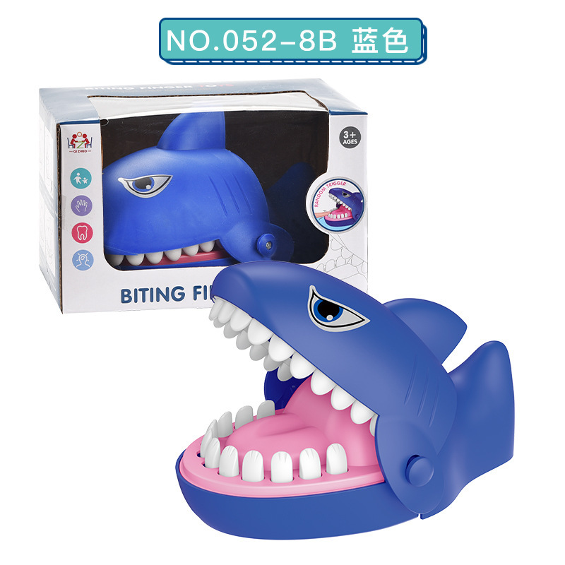 Free Shipping for Children's Finger-Biting Crocodile, Dinosaur, Tooth-Pulling Shark Prank Stress-Relief Toys