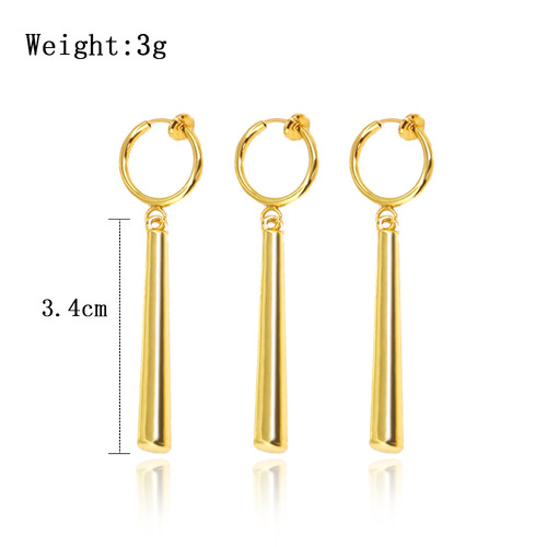 Zoro Earrings, One Piece protagonist Green Algae Head's same style earrings, anime peripheral Cosplay accessories