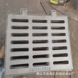 球墨铸铁排水沟盖板 水务配套雨污水沟盖工业园厂区道路盖板定制