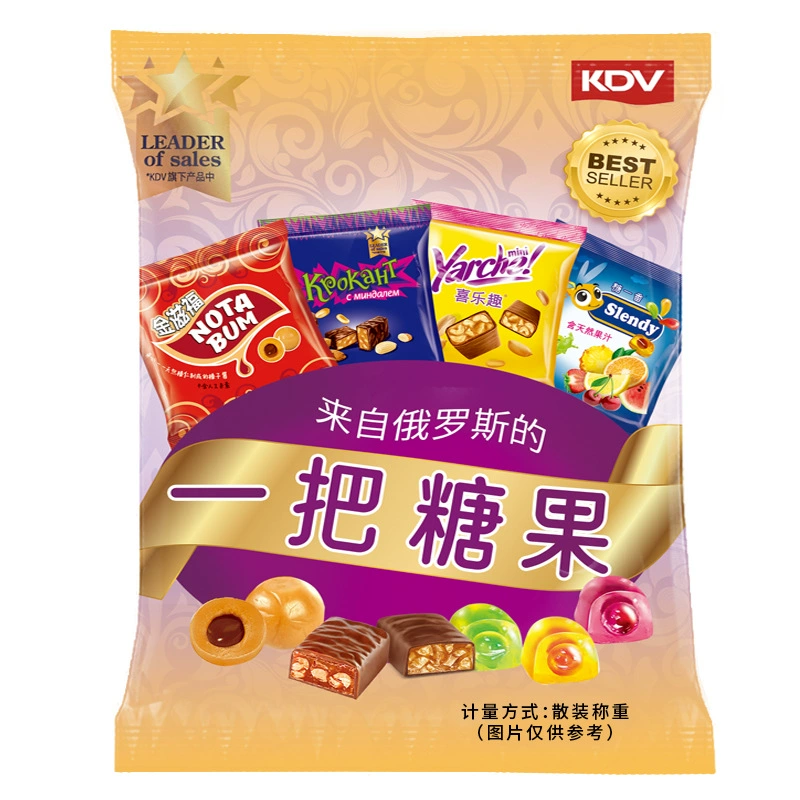 KDV's candy from Russia's Candy Purple Curgeon joyful sugar