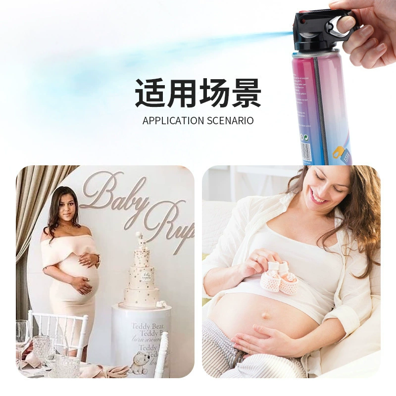 [跨境新品性别揭示喷彩男孩女孩powder blaste性别揭示蓝粉喷雾瓶]