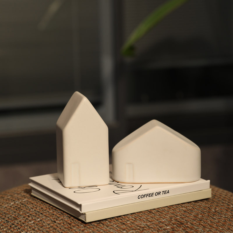 Nórdico moderno creativo abstracto casa escultura Oficina Sala TV gabinete estantería vino gabinete decoración suave adornos