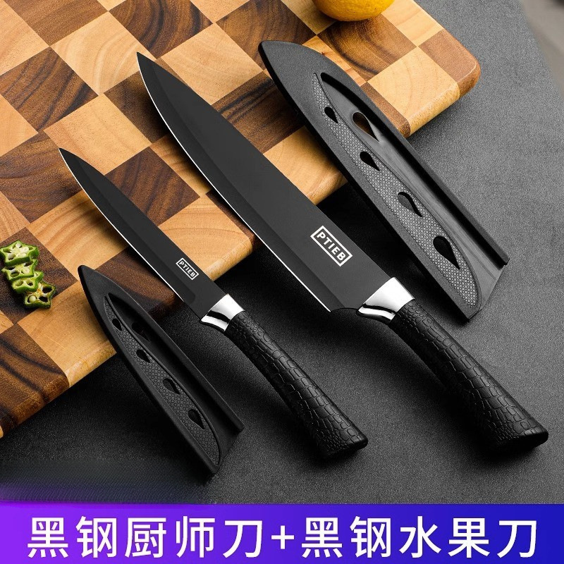 Cuchillo de fruta cuchillo de cocinero de madera sólida cuchillo de sandía grande alargado cuchillo de fruta de acero inoxidable comercial