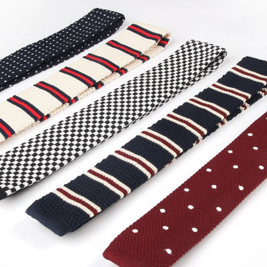 Новый мужской шерстяной вязаный галстук-бабочка плоский галстук в Корейском стиле 5 см узкий Вязаный Галстук оптовая продажа с фабрики британский