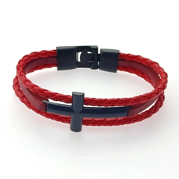 SLD0004 black buckle+red