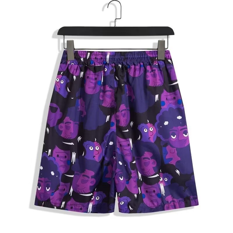 Ensemble chemise et short de plage hawaïen – Tenue décontractée florale pour homme/couple tropical (M-3XL) – Vêtements de vacances d'été légers et respirants_voghion.com