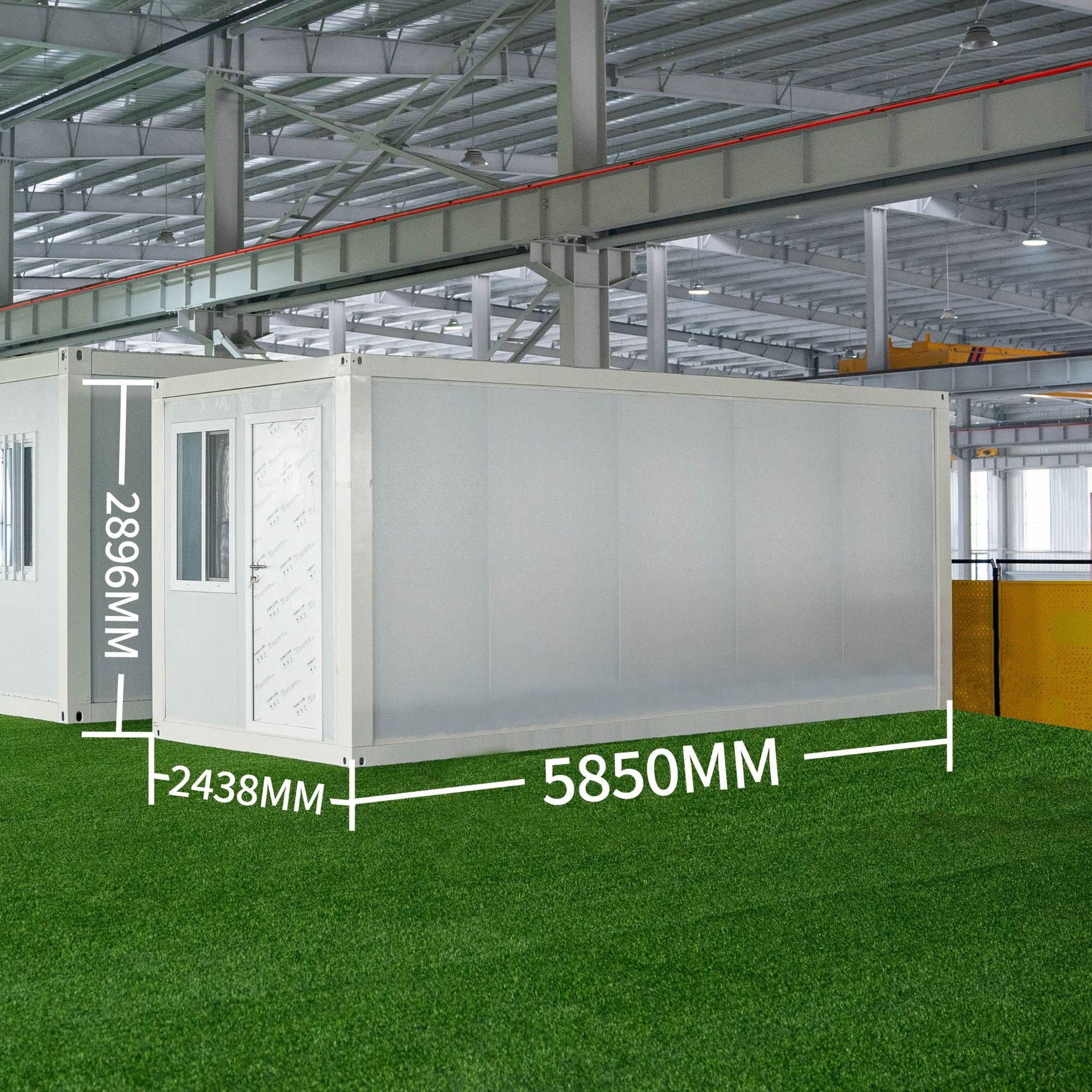 Casa de contenedores de embalaje para habitaciones de oficinas, mercado nocturno al aire libre, cabina de tablero móvil