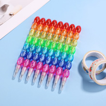 新款连珠葫芦铅笔节节高积木笔创意不断芯自动笔益智学生文具批发