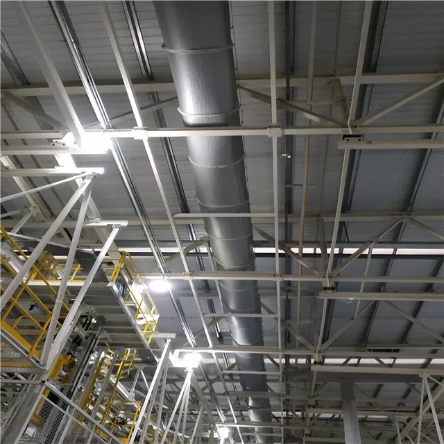 体育运动场馆布袋风管 游泳馆纤维织物风管 现货供应