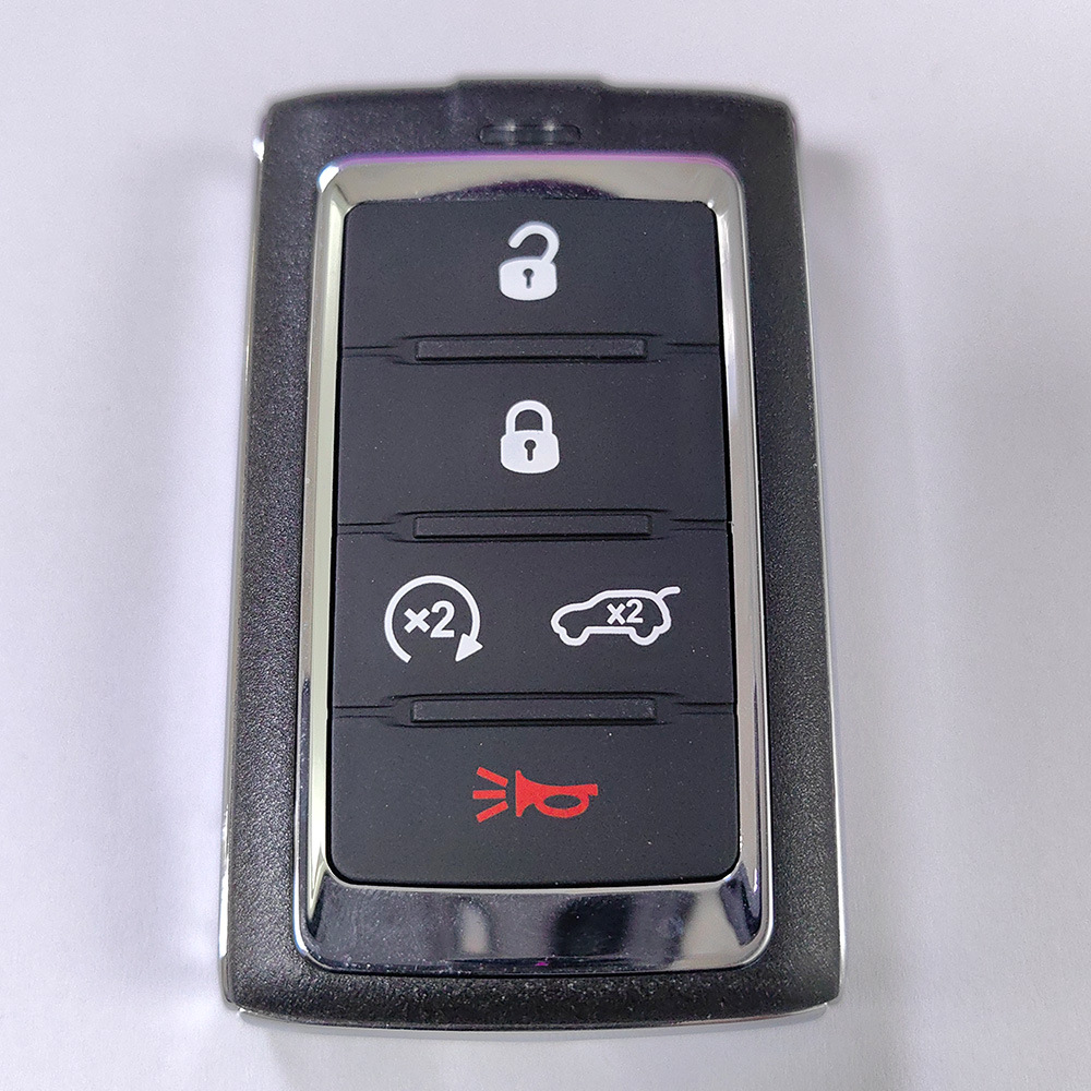 Jeep Jeep Grand Cherokee Wagoneer 5/6 Button Smart Car Key Remote M3NWXF0B1 (Car Keys) - 5-button
