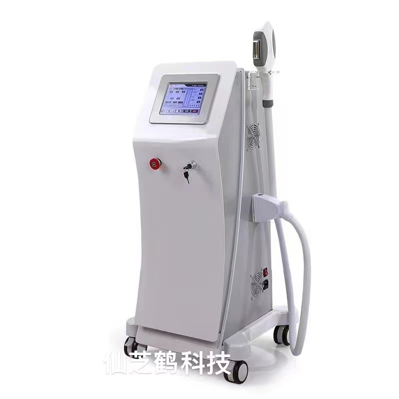 Comercio exterior transfronterizo 810 y 808 instrumento de belleza de tres bandas IPL multifunción OPT instrumento de rejuvenecimiento de la piel limpieza de manchas limpieza de cejas tatuaje