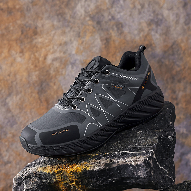 Zapatos de montaña de comercio exterior 2026 nuevos zapatos casuales ligeros para correr zapatos deportivos al por mayor pegado en frío zapatos de hombre de tamaño grande image 3