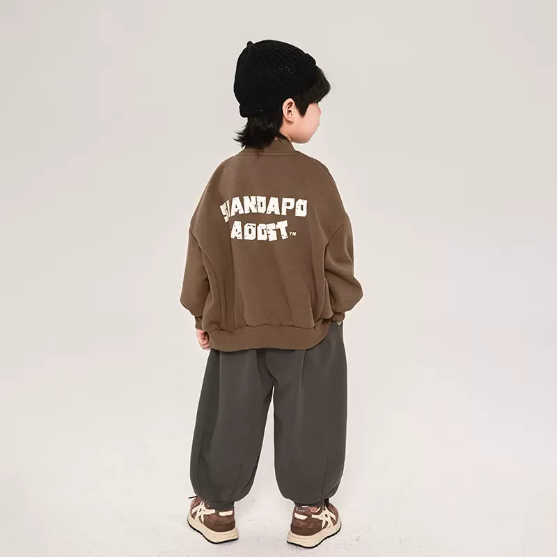 畅果服饰男童棒球服儿童春季外套中小童宝宝韩版春秋休闲上衣开衫