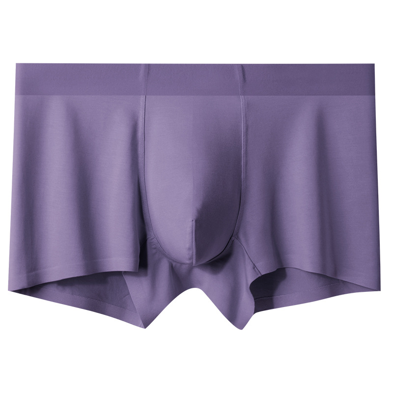 Ropa interior modal para hombre verano 7A antibacteriano transpirable cómodo y sin costuras calzoncillos boxer de gran tamaño de color sólido cabeza al por mayor