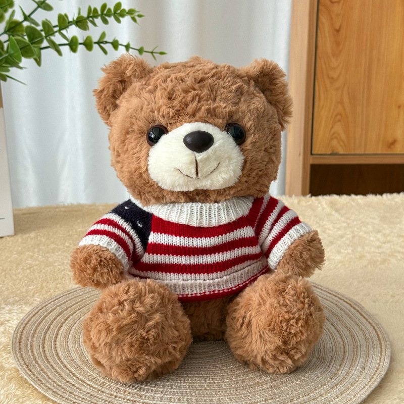Transfronterizos Teddy Bear muñecas de peluche muñecas de tela regalo de graduación de chicas regalos de eventos logotipo imprimible