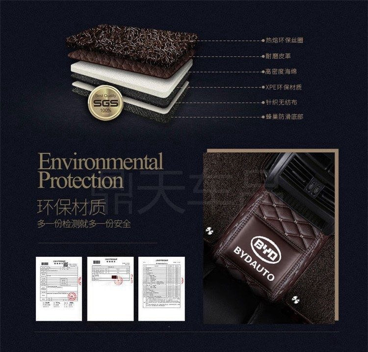 BYD Song Plus floor mats, Song Max, Song Pro, Song L full-coverage car floor mats
