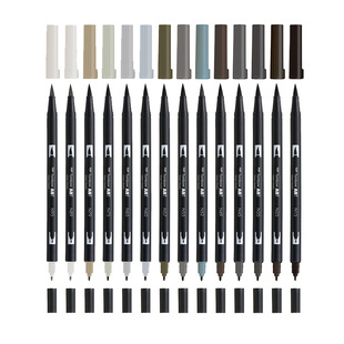 �ձ�����TOMBOW�p�^�OӋ�ùPˮ�ʹP���wӢ����BRUSHܛë�P96ɫABT