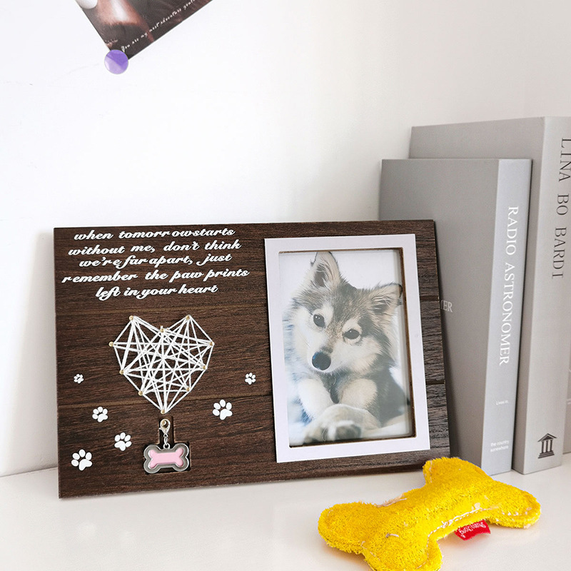 Manufacturer's new cross-border pet dog photo frame pet photo frame pet commemorative photo frame decoration Manufacturer's new cross-border pet dog photo frame pet photo frame pet commemorative photo frame decoration