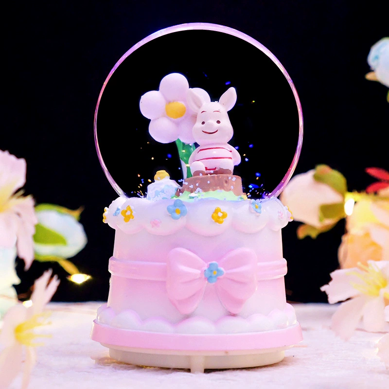 Starry sky, music box, rotating night light, new collection