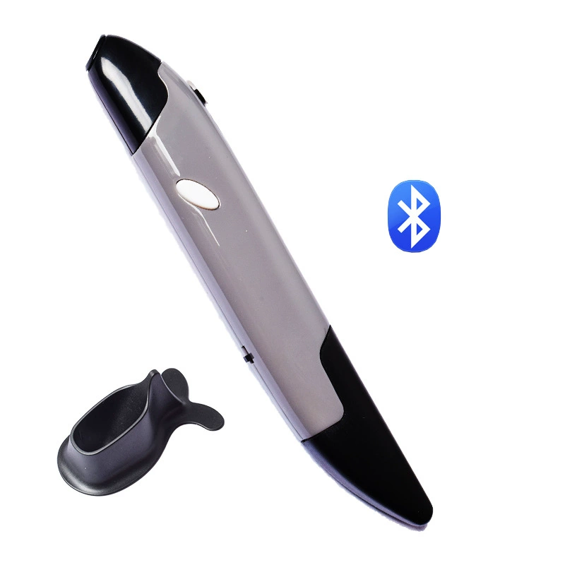 Эргономичная вертикальная беспроводная ручная мышь Pen, 2.4G & Bluetooth, DPI 800–1600, компактный готовый к подарку