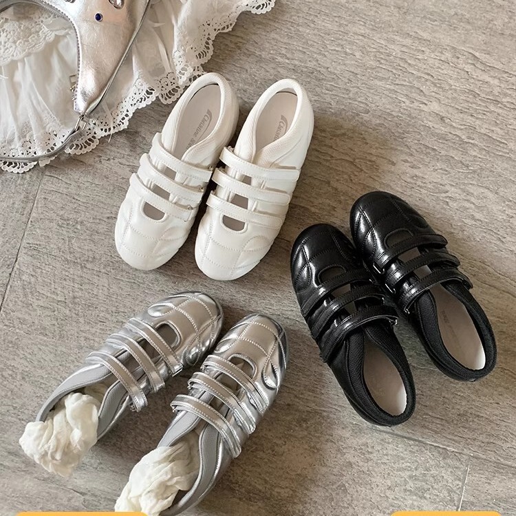 【Shell Trendy】Fashionable~ Three Velcro Casual Functional Mary Jane Shoes for Women, Bowling Shoes 【Shell Trendy】Fashionable~ Three Velcro Casual Functional Mary Jane Shoes for Women, Bowling Shoes
