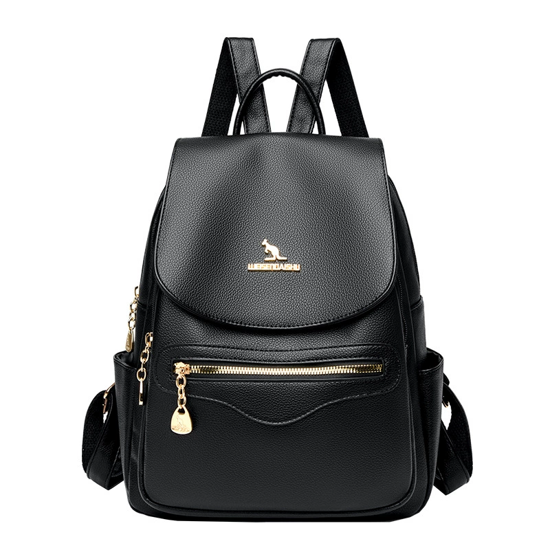 Backpack, capacious trend one-shoulder bag, 2023, Korean style, for students, wholesale