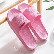 一件代发酷趣PVC防滑居家女士凉拖鞋夏季浴室冲凉塑胶纯色5071