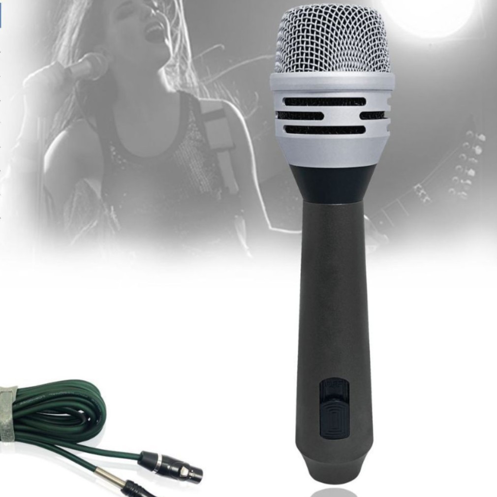 Condenser Microphone Wired Dynamic Sound Card Live Streaming Equipment Home Computer Karaoke Stage Audio Handheld