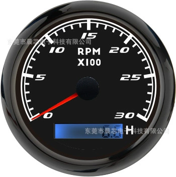 Chronograph tachometer automobile commercial automobile instrument - cx8001b-3k-speed