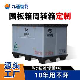 九通厂家物流折叠围板箱吸塑折叠天地盖包装塑料蜂窝板循环周转箱