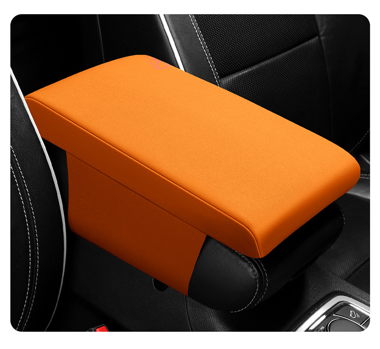 Car armrest box cushion memory foam rebound booster cushion for all seasons universal central armrest cushion car elbow cushion